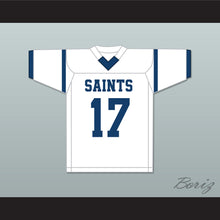 Load image into Gallery viewer, Jelani Woods 17 Cedar Grove High School Saints White Football Jersey 1