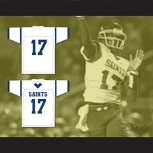 Load image into Gallery viewer, Jelani Woods 17 Cedar Grove High School Saints White Football Jersey 1