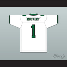 Load image into Gallery viewer, Jeremy Ruckert 1 Lindenhurst Senior High School Bulldogs White Football Jersey 2