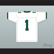 Load image into Gallery viewer, Jeremy Ruckert 1 Lindenhurst Senior High School Bulldogs White Football Jersey 1