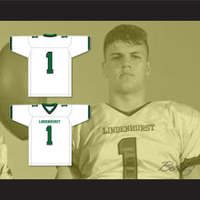 Load image into Gallery viewer, Jeremy Ruckert 1 Lindenhurst Senior High School Bulldogs White Football Jersey 1