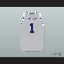 Load image into Gallery viewer, Jeremy Sochan 1 La Lumiere School Lakers Light Gray Basketball Jersey 2