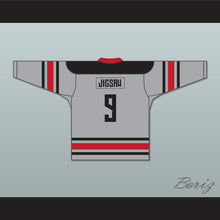 Load image into Gallery viewer, Jigsaw 9 Saw Gray Hockey Jersey