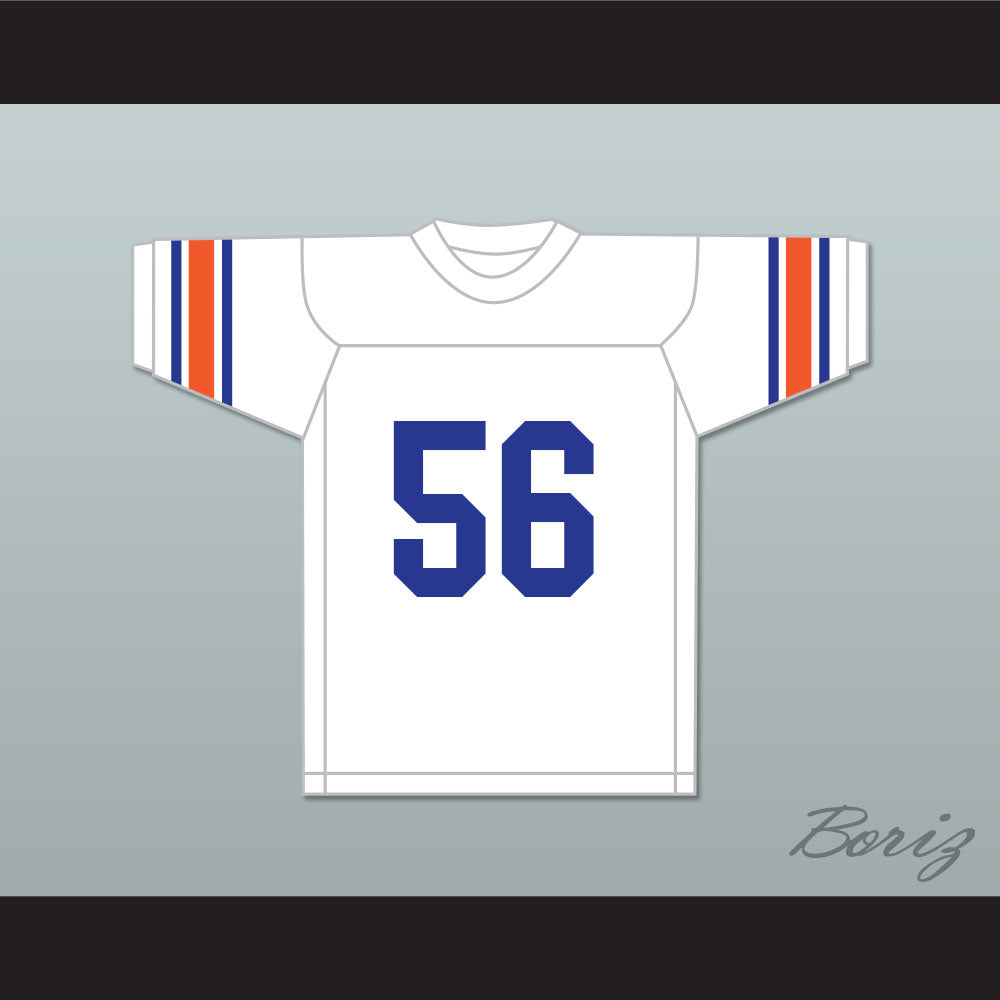 Jim Brown 56 Manhasset High School Indians White Lacrosse Jersey