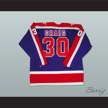 Load image into Gallery viewer, Jim Craig 30 Team USA Miracle On Ice Hockey Jersey