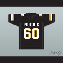 Load image into Gallery viewer, Jim Gaffigan 60 Purdue Black Football Jersey