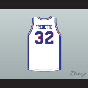 Jimmer Fredette 32 Shanghai Sharks White Basketball Jersey with CBA Patch