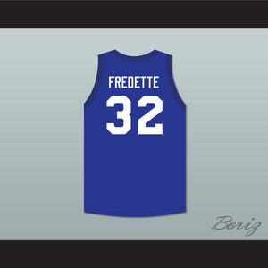 Jimmer Fredette 32 Shanghai Sharks Blue Basketball Jersey with CBA Patch