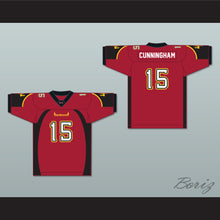 Load image into Gallery viewer, Jimmy Cunningham 15 San Francisco Demons Home Football Jersey