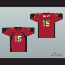 Load image into Gallery viewer, Jimmy &#39;The Jet&#39; Cunningham 15 San Francisco Demons Home Football Jersey