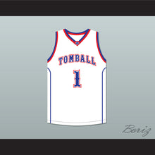 Load image into Gallery viewer, Jimmy Butler 1 Tomball High School Cougars White Basketball Jersey