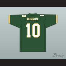 Load image into Gallery viewer, Joe Burrow 10 Athens High School Bulldogs Green Football Jersey 2