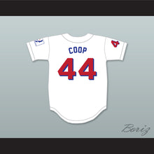 Load image into Gallery viewer, Joe &#39;Coop&#39; Cooper 44 Milwaukee Beers BASEketball White Baseball Jersey