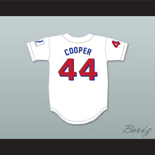 Load image into Gallery viewer, Joe Cooper 44 Milwaukee Beers Deluxe BASEketball White Baseball Jersey