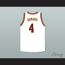 Load image into Gallery viewer, Joe Dumars 4 Natchitoches Central High School Chiefs White Basketball Jersey 1