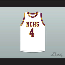 Load image into Gallery viewer, Joe Dumars 4 Natchitoches Central High School Chiefs White Basketball Jersey 2
