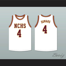 Load image into Gallery viewer, Joe Dumars 4 Natchitoches Central High School Chiefs White Basketball Jersey 2