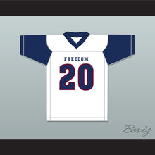 Load image into Gallery viewer, Joe Mixon 20 Freedom High School Falcons White Football Jersey 2