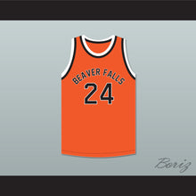 Load image into Gallery viewer, Joe Namath 24 Beaver Falls High School Tigers Orange Basketball Jersey 2