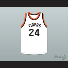 Load image into Gallery viewer, Joe Namath 24 Beaver Falls High School Tigers White Basketball Jersey 2