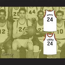 Load image into Gallery viewer, Joe Namath 24 Beaver Falls High School Tigers White Basketball Jersey 2