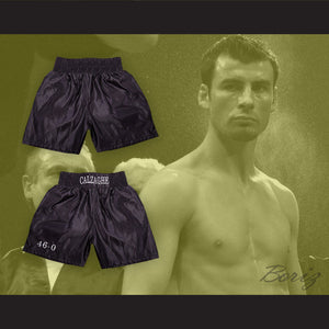 Joe Calzaghe Black Boxing Shorts