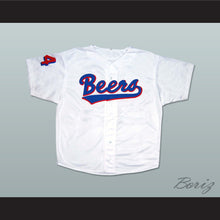 Load image into Gallery viewer, BASEketball Trey Parker Joe Cooper 44 Milwaukee Beers Baseball Jersey