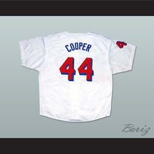 Load image into Gallery viewer, BASEketball Trey Parker Joe Cooper 44 Milwaukee Beers Baseball Jersey