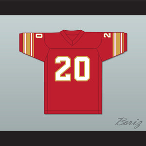 1985 USFL Joe Cribbs 20 Birmingham Stallions Road Football Jersey
