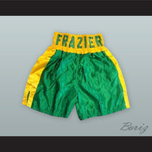 Load image into Gallery viewer, Joe Frazier Green Boxing Shorts