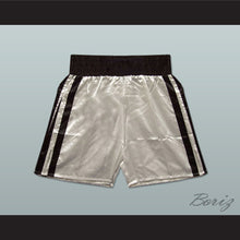 Load image into Gallery viewer, Joe Frazier White Boxing Shorts