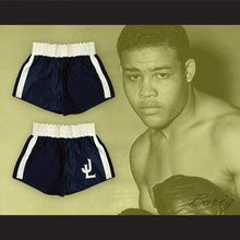 Load image into Gallery viewer, Joe Louis Black and White Boxing Shorts