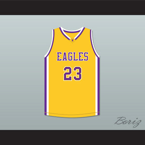 Joel Embiid 23 Montverde Academy Eagles Junior Varsity Yellow Basketball Jersey