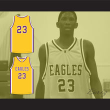 Load image into Gallery viewer, Joel Embiid 23 Montverde Academy Eagles Junior Varsity Yellow Basketball Jersey