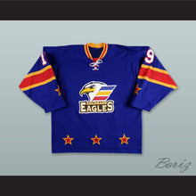 Load image into Gallery viewer, Joey Sides 19 Colorado Eagles Blue Hockey Jersey