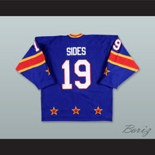Load image into Gallery viewer, Joey Sides 19 Colorado Eagles Blue Hockey Jersey