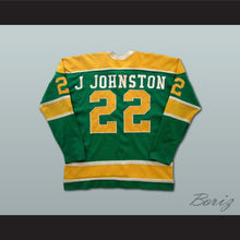 Load image into Gallery viewer, Joey Johnston 22 California Golden Seals Green Hockey Jersey