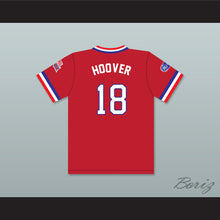 Load image into Gallery viewer, John Hoover 18 1984 USA Team Red Baseball Jersey
