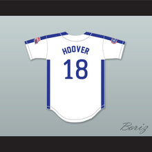 Load image into Gallery viewer, John Hoover 18 1984 USA Team White Button Down Baseball Jersey