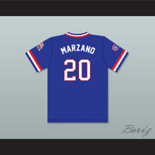 Load image into Gallery viewer, John Marzano 20 1984 USA Team Blue Baseball Jersey
