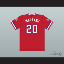 Load image into Gallery viewer, John Marzano 20 1984 USA Team Red Baseball Jersey