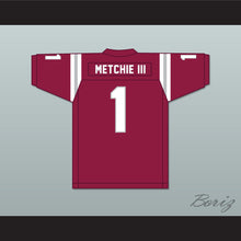 Load image into Gallery viewer, John Metchie III 1 St. James School Saints Maroon Football Jersey 2