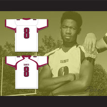 Load image into Gallery viewer, John Metchie III 1 St. James School Saints White Football Jersey 1