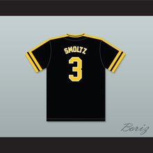 Load image into Gallery viewer, John Smoltz 3 Waverly Senior High School Warriors Black Baseball Jersey 4