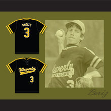 Load image into Gallery viewer, John Smoltz 3 Waverly Senior High School Warriors Black Baseball Jersey 4