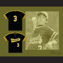 Load image into Gallery viewer, John Smoltz 3 Waverly Senior High School Warriors Black Baseball Jersey 3