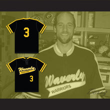 Load image into Gallery viewer, John Smoltz 3 Waverly Senior High School Warriors Black Baseball Jersey 1