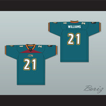 Load image into Gallery viewer, John Williams 21 Memphis Maniax Home Football Jersey