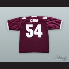 Load image into Gallery viewer, John Cena 54 Maroon Football Jersey