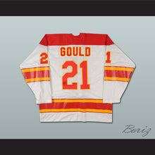 Load image into Gallery viewer, John Gould 21 Atlanta Flames White Hockey Jersey